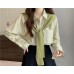 Kemeja Stripe Korean Aesthetic 